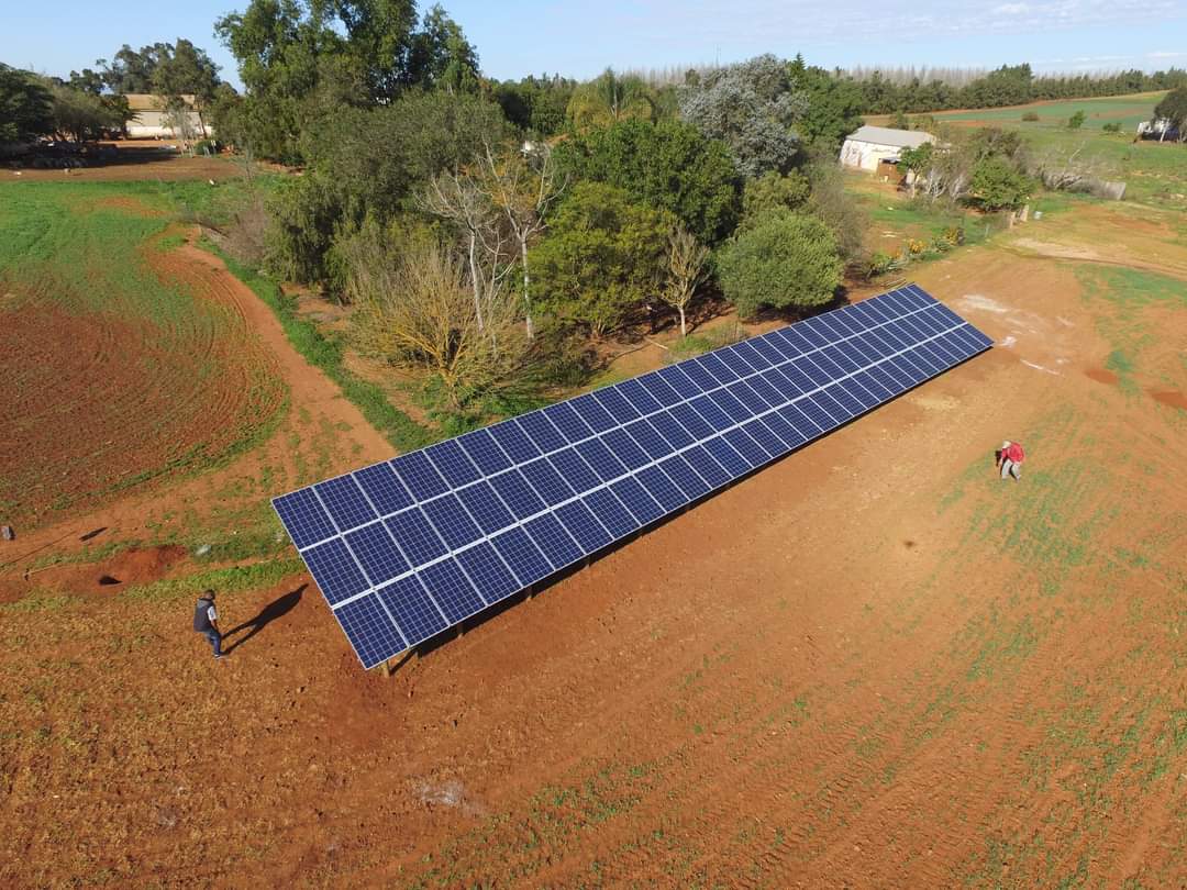 Ground-Mount Agri Array — Agriculture solar PV installation in Western Cape