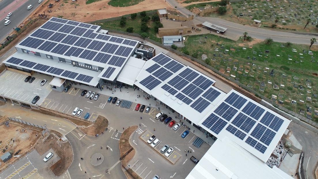 Birch Acres Square — Retail Centre solar PV installation in Kempton Park, Gauteng