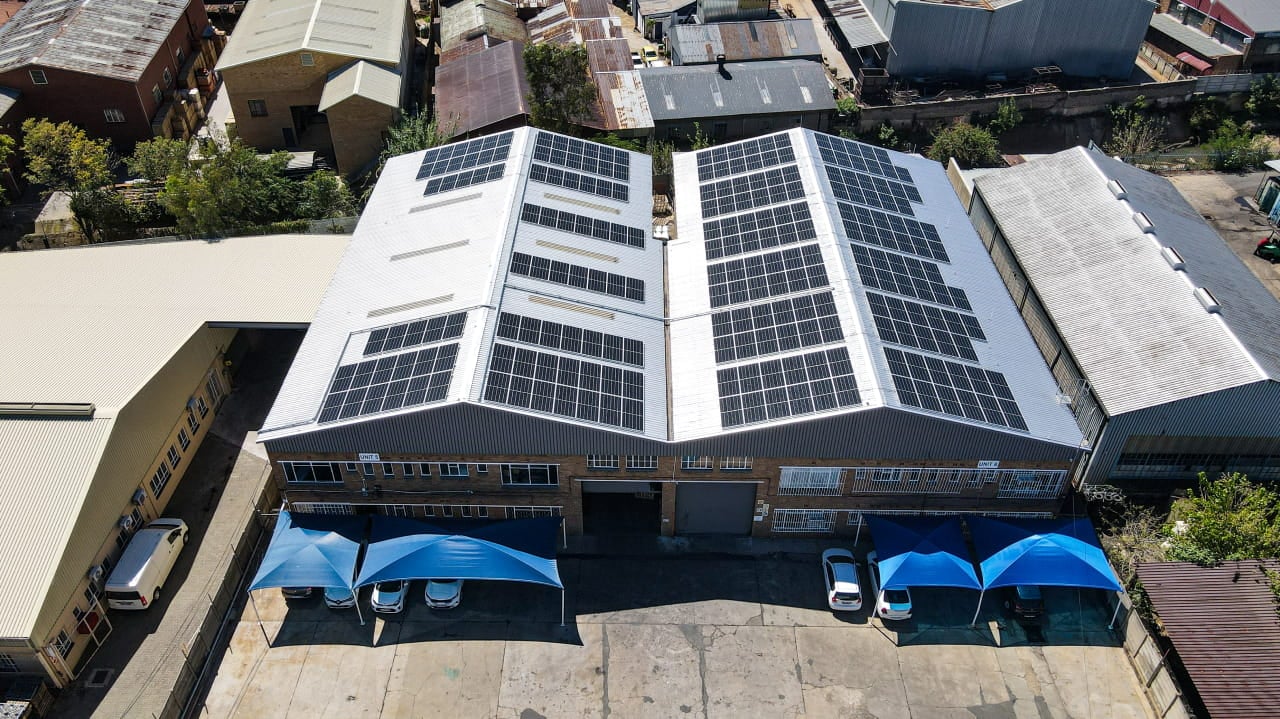 Chelsea Pies — Food Production solar PV installation in Johannesburg