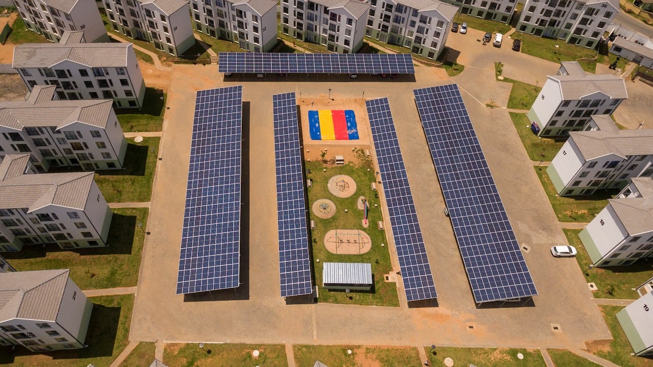 Palm Springs, Cosmo City — Residential Estate solar PV installation in Johannesburg